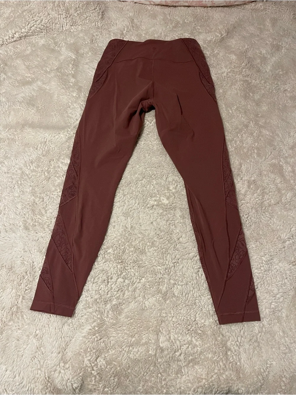 Lululemon Wunder Under High-Rise Tight Flocked 28